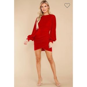 Aura Sweet and Spicy Red Dress